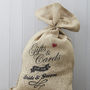 Hessian Cards And Gifts Mr And Mrs Wedding Sack, thumbnail 2 of 2
