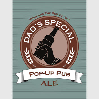 The New Dad's 'Pop Up Pub' Beer Hamper, 5 of 6