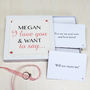 Personalised 'Will You Marry Me?' Notes, thumbnail 1 of 9
