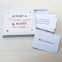 Personalised 'Will You Marry Me?' Notes, thumbnail 4 of 9