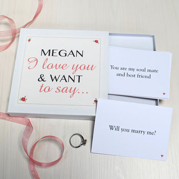 Personalised 'Will You Marry Me?' Notes, 8 of 9