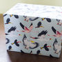 'Fabulous Flock' Luxury, Recycled Wrapping Paper Pack, thumbnail 2 of 5