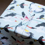 'Fabulous Flock' Luxury, Recycled Wrapping Paper Pack, thumbnail 1 of 5
