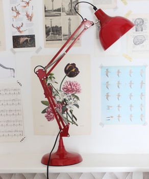 Crimson Angled Table Lamp, 2 of 2