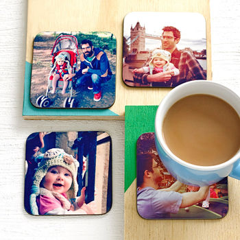 Set Of Four Personalised Drinks Coasters, 6 of 7