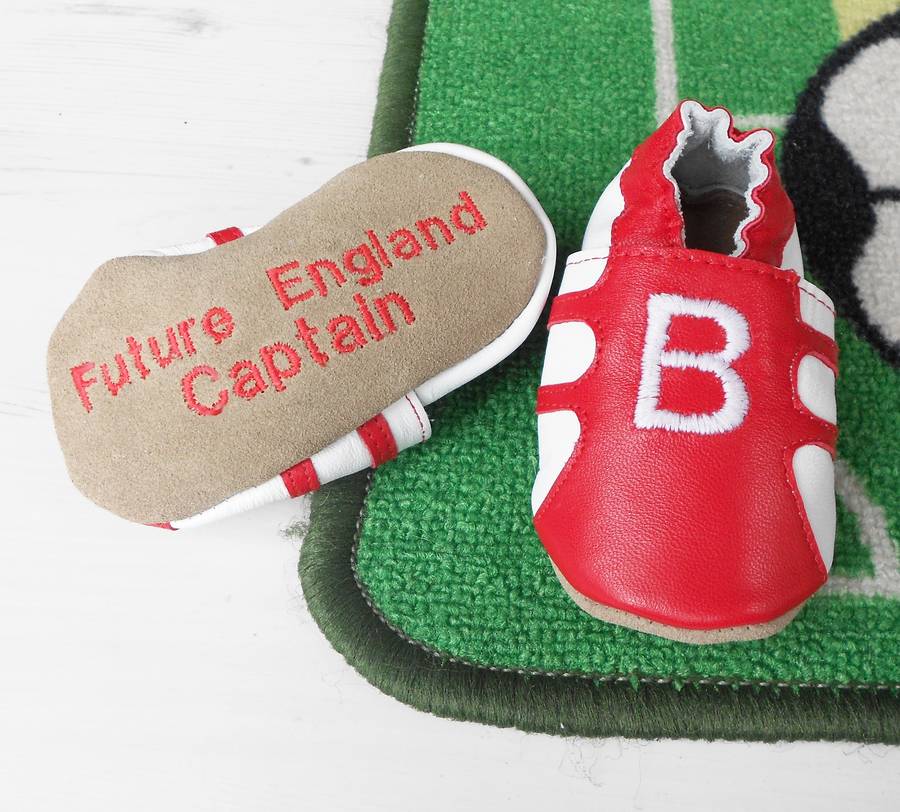 Baby's Initial First Football Booties, 1 of 10