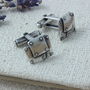 Steampunk Style Sterling Silver Cufflinks, thumbnail 1 of 6