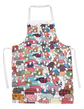 Flock Of Colourful Sheep Apron, 4 of 4