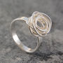Sterling Silver Nest Ring, thumbnail 5 of 7