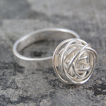 Sterling Silver Nest Ring, 6 of 7