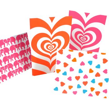 Pink Hypnotic Heart Card, 2 of 2