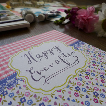 Happy Ever After Wedding Card, 2 of 2