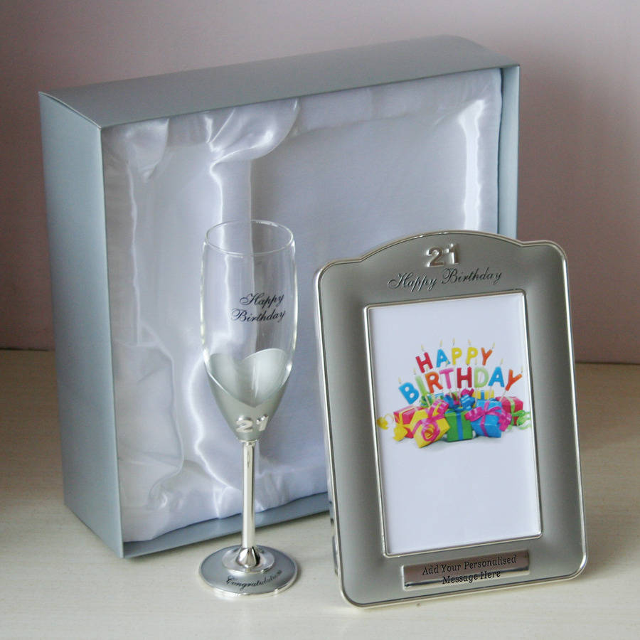 21st-birthday-gift-set-with-flute-and-engraved-frame-by-giftsonline4u