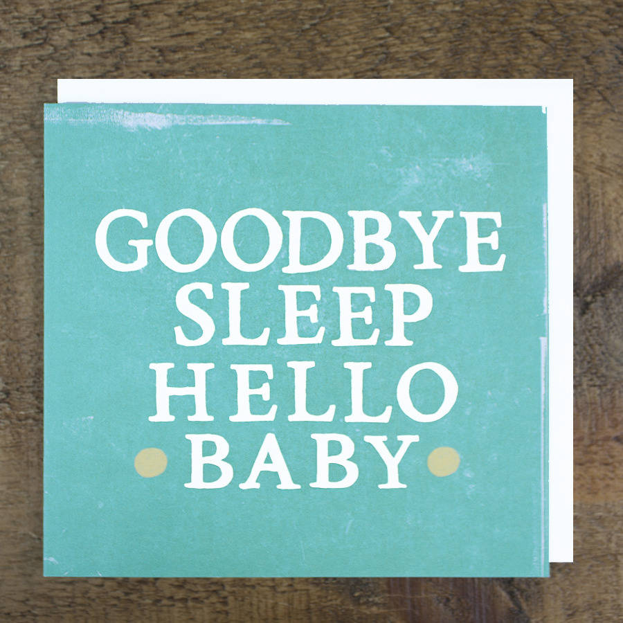 Best Of 100 Baby Farewell Card