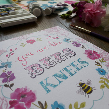 Bees Knees Card, 2 of 2