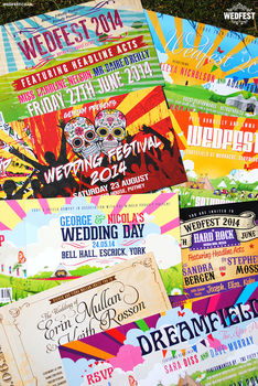 Festival Wedding Invitations, 2 of 12