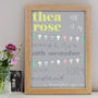 Personalised Birth Announcement Print, thumbnail 3 of 6