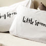 'Big Spoon Little Spoon' Pillow Cases, thumbnail 3 of 4