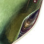 Luxury Handmade Leather World Traveller Satchel, thumbnail 9 of 12
