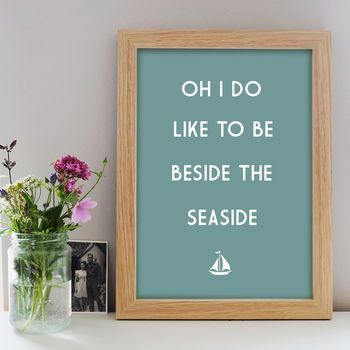 By The Seaside Print, 4 of 5
