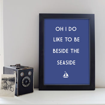 By The Seaside Print, 2 of 5