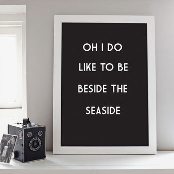 By The Seaside Print, 3 of 5