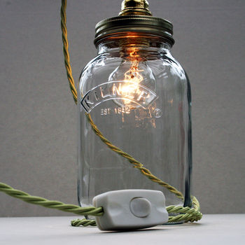 Bespoke Kilner Jar Table Lamp, 2 of 12