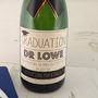 Personalised Graduation Personalised Champagne Label, thumbnail 3 of 6
