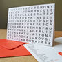 Wedding Day Word Search Card, thumbnail 1 of 3