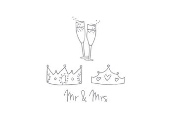 Mr And Mrs Wedding Card, 3 of 4