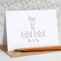 Mr And Mr Wedding Card, thumbnail 1 of 4