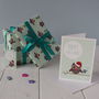 Christmas Owl Gift Wrap, thumbnail 4 of 6