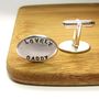 You Choose The Words Cufflinks, thumbnail 4 of 5