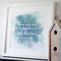 Personalised Quote Print, thumbnail 3 of 7