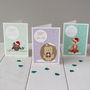 Forest Friends Christmas Card Six Pack, thumbnail 1 of 5
