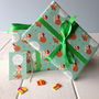 Christmas Fox Gift Wrap, thumbnail 7 of 7