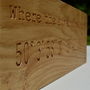 Engraved Where The Adventure Began Coordinates Sign, thumbnail 3 of 6