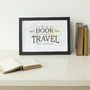 Travel Quote Map Prints, thumbnail 1 of 8