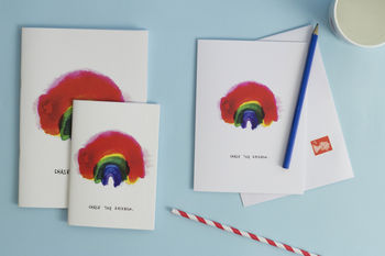 Chase The Rainbow Greetings Card, 2 of 3