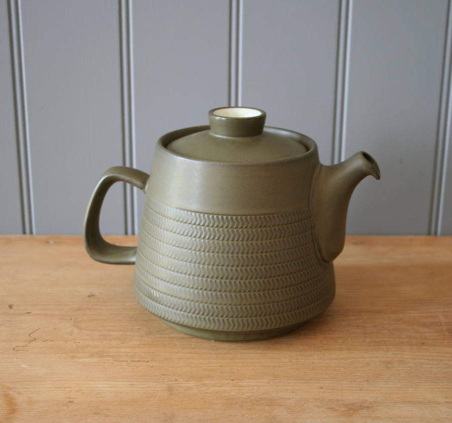 denby chevron teapot and denby chevron coffee pot by homestead store