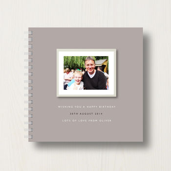 Personalised Dad Memory Book Or Album, 8 of 12