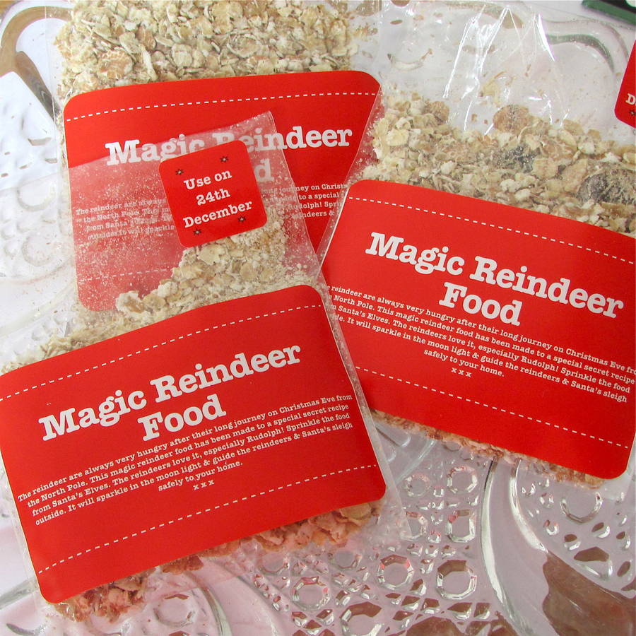 magic reindeer food by edamay | notonthehighstreet.com