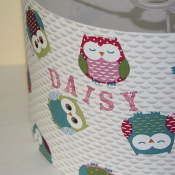 Child's Owl Lampshade, 4 of 8
