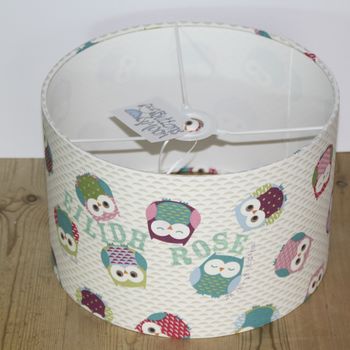 Child's Owl Lampshade, 2 of 8