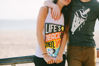 Life's A Beach – Womens Vest, 2 of 3