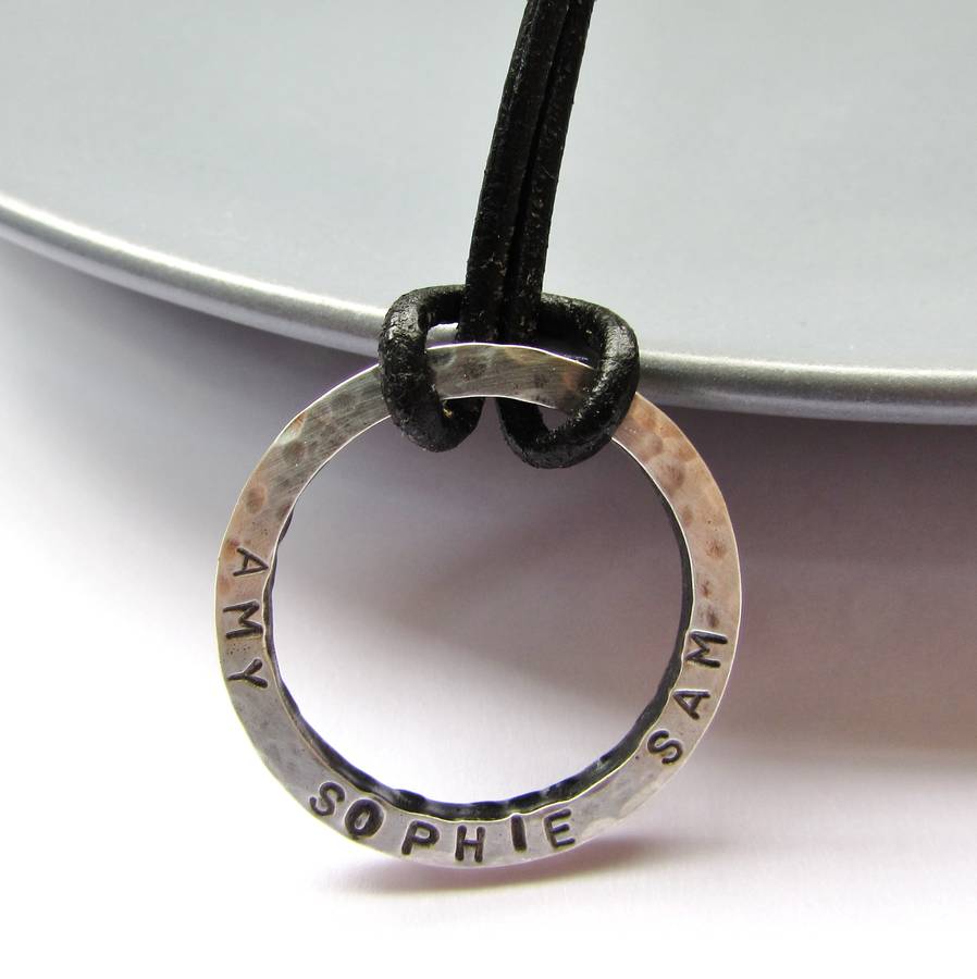 Personalised Daddy Necklace By Ali Bali Jewellery | notonthehighstreet.com