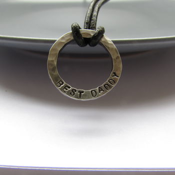 Mini Personalised Dad Necklace, 3 of 3