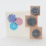 Flower Rubber Stamps, thumbnail 2 of 5