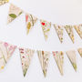 Victorian Flower Bunting, thumbnail 1 of 5