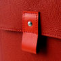 Red Leather Macbook Air Case, thumbnail 4 of 5